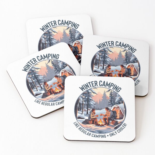 Item preview, Winter Camping, Like Regular Camping, Only Cooler designed and sold by Gsallicat.