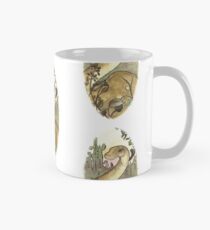 Brontosaurus Aquarell Tasse (Standard)