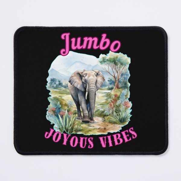 Item preview, Jumbo Joyous Vibes. elephant head designed and sold by ElephantVibes.