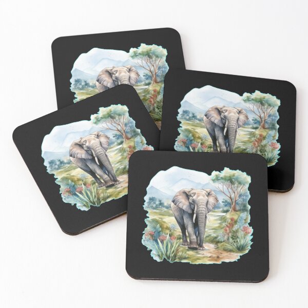 Item preview, Watercolor Elephant designed and sold by ElephantVibes.