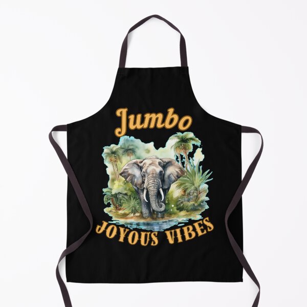 Item preview, Jumbo Joyous Vibes. watercolor elephant designed and sold by ElephantVibes.