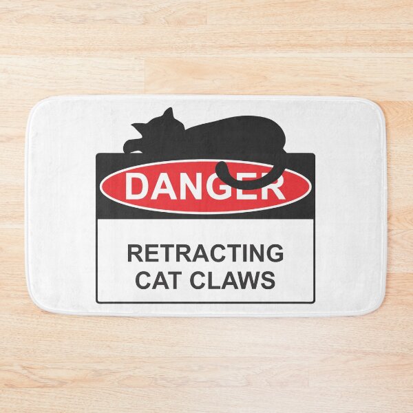 Item preview, DANGER Retracting Cat Claws designed and sold by Prosper  Scott.