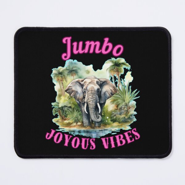 Item preview, Jumbo Joyous Vibes. elephant saying designed and sold by ElephantVibes.