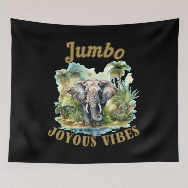 Item preview, Jumbo Joyous Vibes. Flower elephant designed and sold by ElephantVibes.