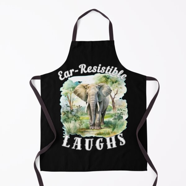 Item preview, Ear-Resistible Laughs designed and sold by ElephantVibes.