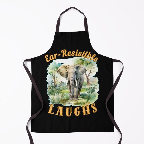 Item preview, Ear-Resistible Laughs. elephant lover designed and sold by ElephantVibes.