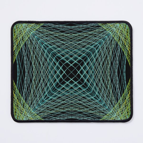 Item preview, Rectangular Pattern #5 Morph C [13196-CyansGreens-BB] designed and sold by LottMultimedia.
