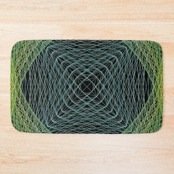 Item preview, Rectangular Pattern #5 Morph C [13296-CyansGreens-BB] designed and sold by LottMultimedia.