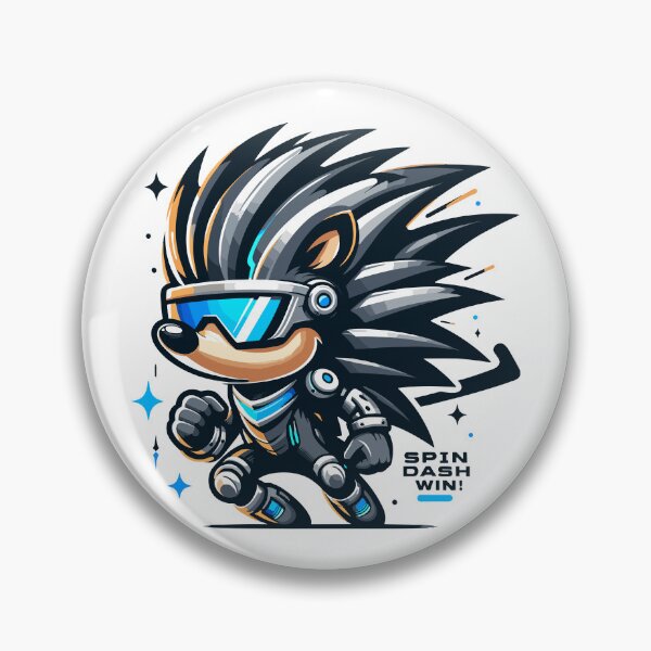Item preview, Speedy Tech Critter - Futuristic Gaming Mascot Design designed and sold by ArtbotsGallery.