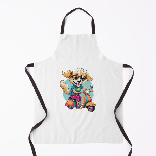 Item preview, Dog On A Scooter designed and sold by qzuya.