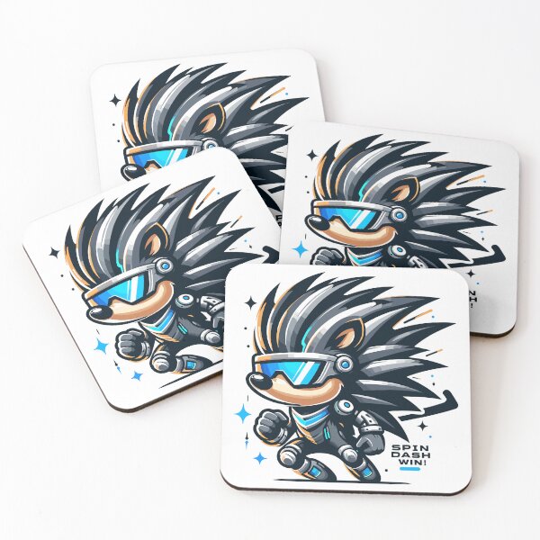 Item preview, Speedy Tech Critter - Futuristic Gaming Mascot Design designed and sold by ArtbotsGallery.