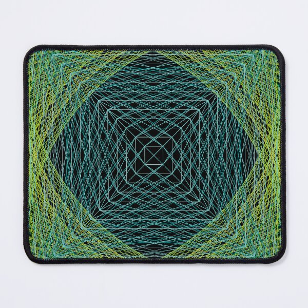 Item preview, Rectangular Pattern #5 Morph C [13396-CyansGreens-BB] designed and sold by LottMultimedia.