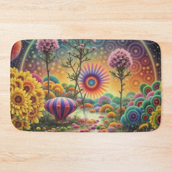 Item preview, Vibrant Visions: Cosmic Blossom Odyssey designed and sold by Claude  Leblanc.