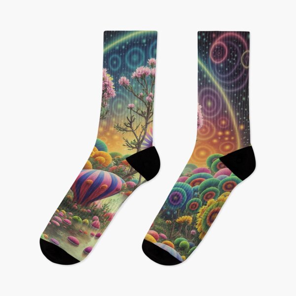 Item preview, Vibrant Visions: Cosmic Blossom Odyssey designed and sold by Claude  Leblanc.