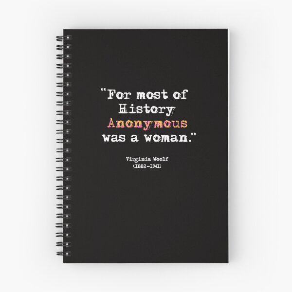 Item preview, Virginia Woolf "Anonymous" designed and sold by FeministaRevolt.