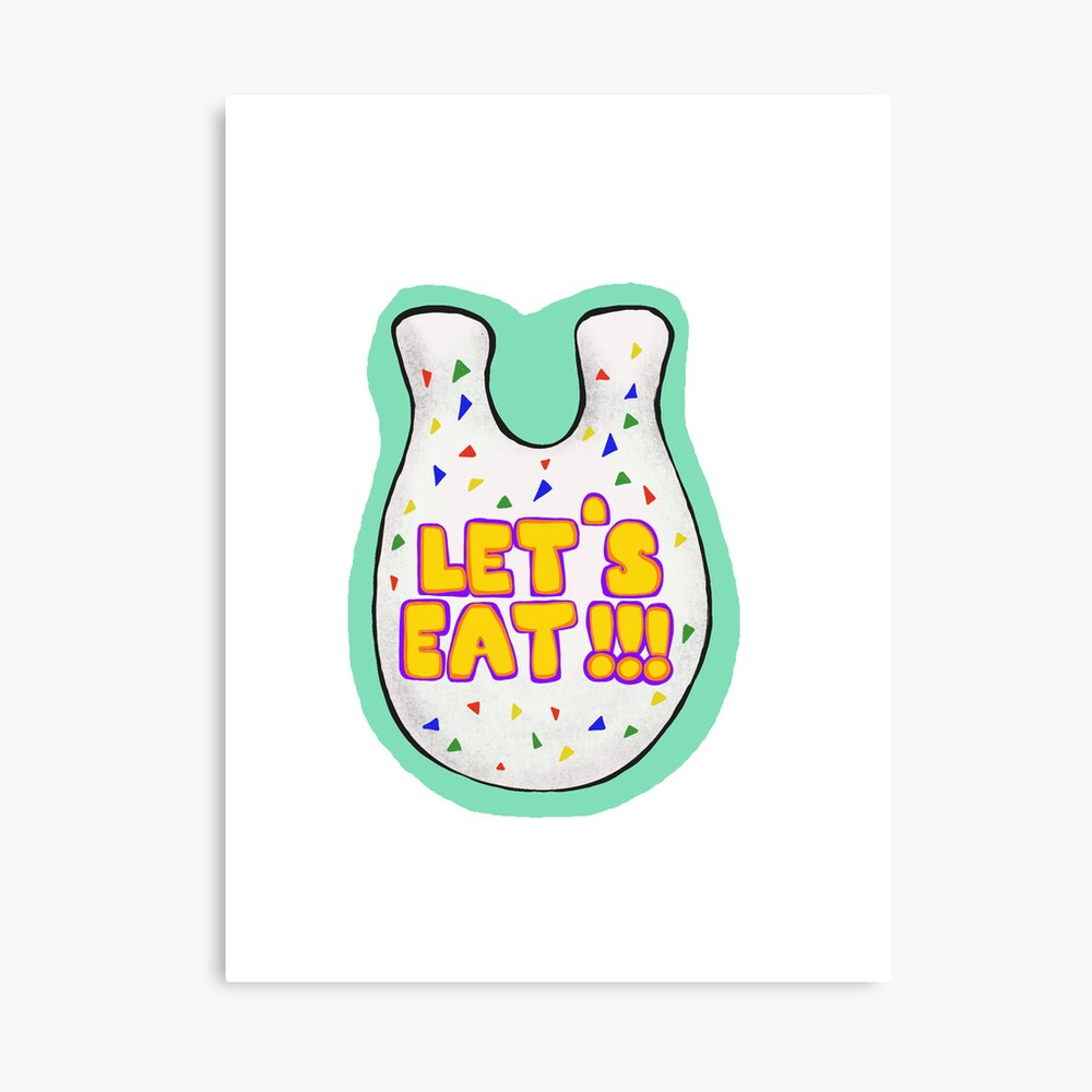 Chica chicken FNAF bib