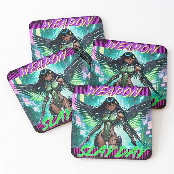 Item preview, Neutrino Jem - The Ultimate Cyborg Superheroine Unleashing Artistic Power!   designed and sold by NeutrinoJem.