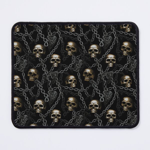 Item preview, Skulls and Chains designed and sold by CozyandNerdy.
