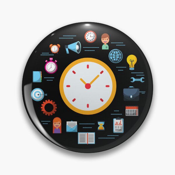 Item preview, Clocks are important in managing daily life. designed and sold by Isadesignart.