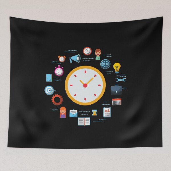 Item preview, Clocks are important in managing daily life. designed and sold by Isadesignart.