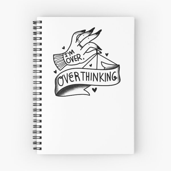 Item preview, Flash Tattoo I'm OVER Over thinking designed and sold by jazzydevil.