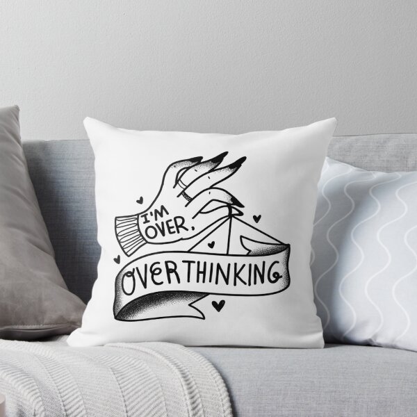 Item preview, Flash Tattoo I'm OVER Over thinking designed and sold by jazzydevil.