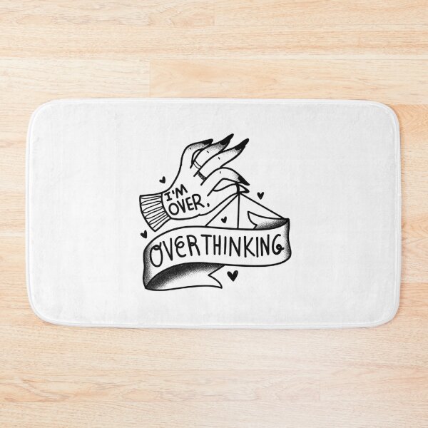 Item preview, Flash Tattoo I'm OVER Over thinking designed and sold by jazzydevil.