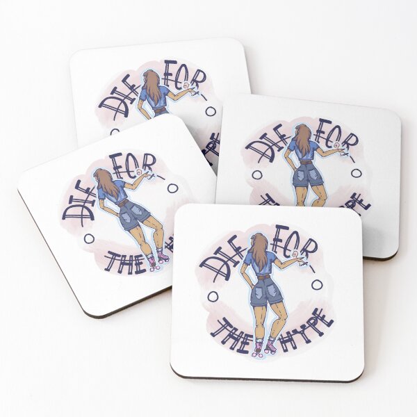 Item preview, Die for the hype roller skate girl designed and sold by CirrusCl0ud.