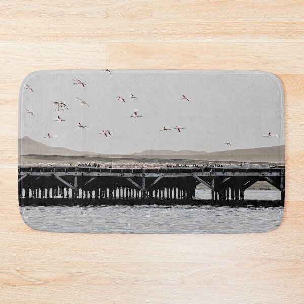 Item preview, Flock of Flamingoes designed and sold by Marylou Badeaux.