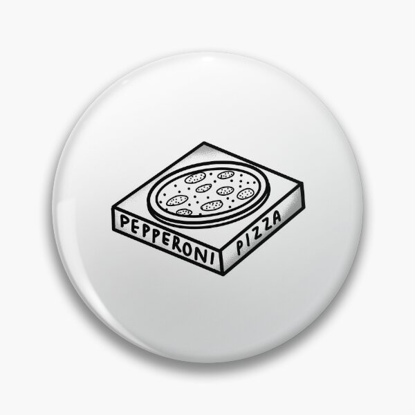 Item preview, Flash Tattoo Pepperoni pizza box designed and sold by jazzydevil.