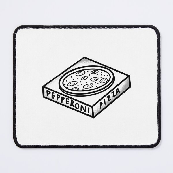 Item preview, Flash Tattoo Pepperoni pizza box designed and sold by jazzydevil.