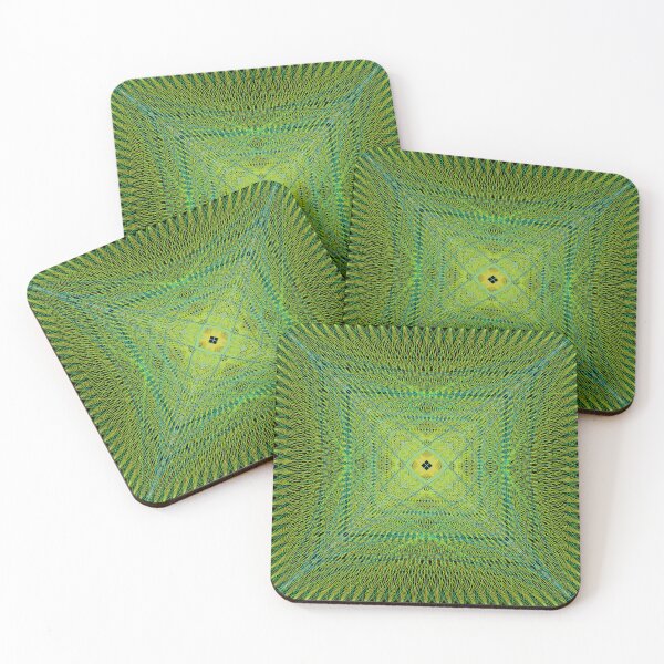 Item preview, Rectangular Pattern #5 Morph C [13896-CyansGreens-BB] designed and sold by LottMultimedia.
