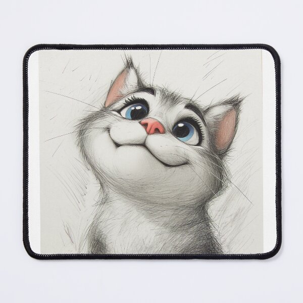 Item preview, Happy Cat Color Pencil Drawww  designed and sold by RiawsShop.