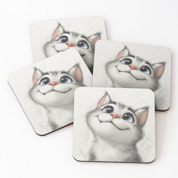 Item preview, Happy Cat Color Pencil Drawww  designed and sold by RiawsShop.