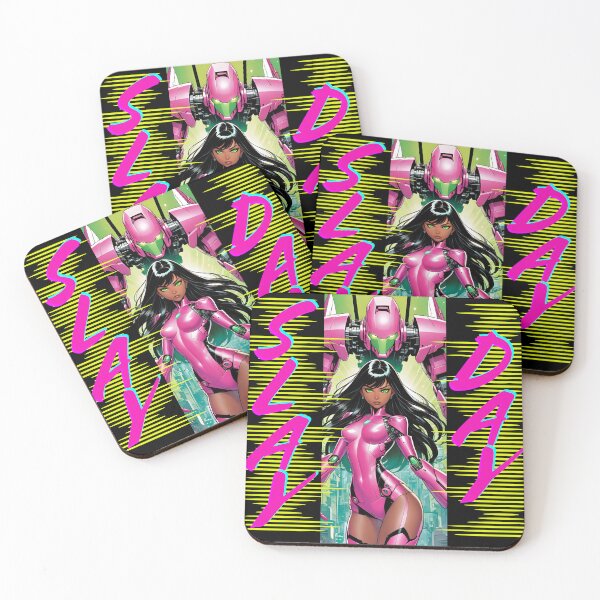 Item preview, Neutrino Jem - The Ultimate Cyborg Superheroine Unleashing Artistic Power!   designed and sold by NeutrinoJem.