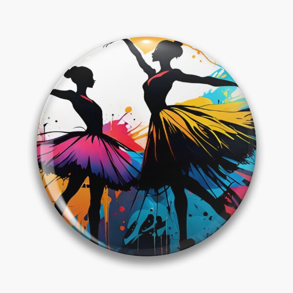 Item preview, Colorful Graffiti Ballerinas designed and sold by DisneyKrayzie.