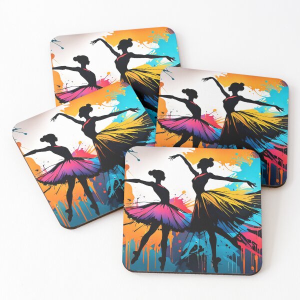 Item preview, Colorful Graffiti Ballerinas designed and sold by DisneyKrayzie.
