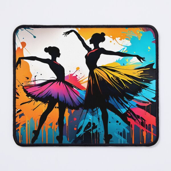 Item preview, Colorful Graffiti Ballerinas designed and sold by DisneyKrayzie.