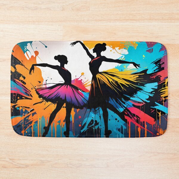 Item preview, Colorful Graffiti Ballerinas designed and sold by DisneyKrayzie.