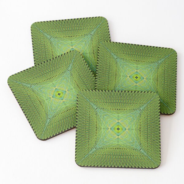 Item preview, Rectangular Pattern #5 Morph C [13996-CyansGreens-BB] designed and sold by LottMultimedia.