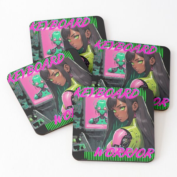 Item preview, Neutrino Jem - The Ultimate Cyborg Superheroine Unleashing Artistic Power!   designed and sold by NeutrinoJem.