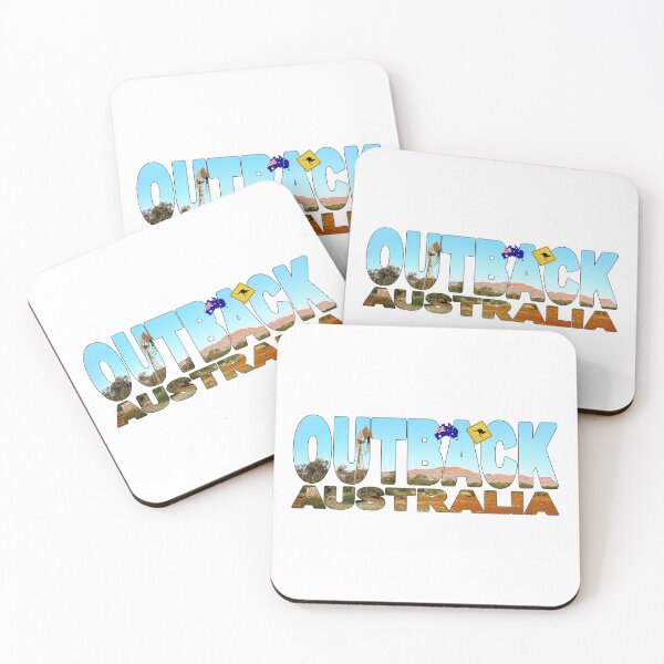 Item preview, OUTBACK Australia - Red Sand Desert Scene with Windmill designed and sold by Adam Gormley.