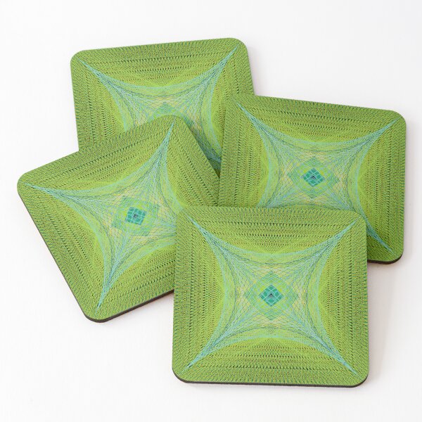 Item preview, Rectangular Pattern #5 Morph C [14046-CyansGreens-BB] designed and sold by LottMultimedia.