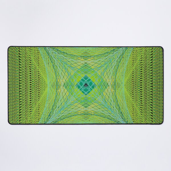Item preview, Rectangular Pattern #5 Morph C [14046-CyansGreens-BB] designed and sold by LottMultimedia.