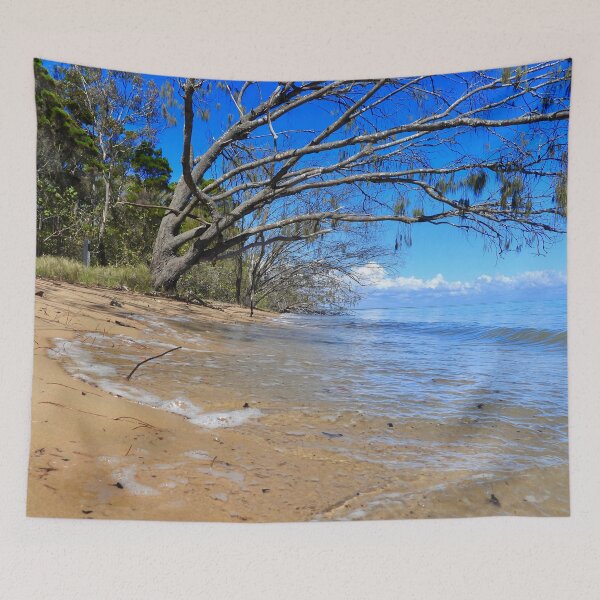Item preview, High tide Dundowran Beach designed and sold by Mark Grimsley.