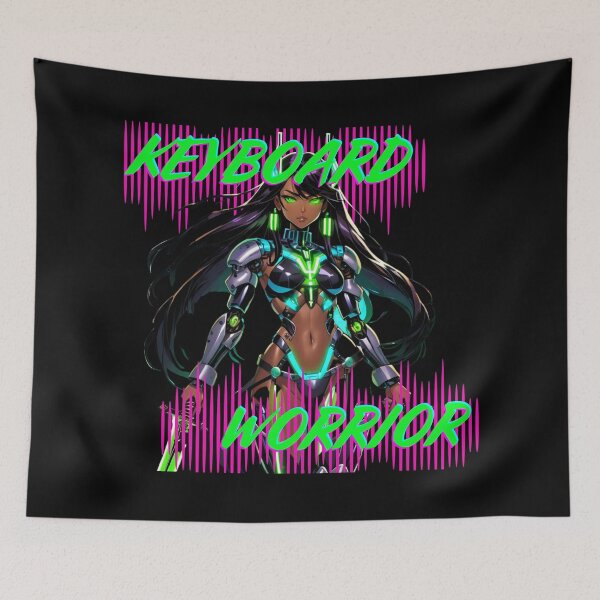 Item preview, Neutrino Jem - The Ultimate Cyborg Superheroine Unleashing Artistic Power!   designed and sold by NeutrinoJem.