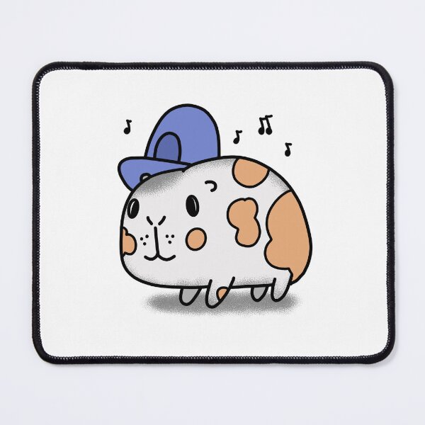 Item preview, Guinea pig in a baseball hat designed and sold by jazzydevil.