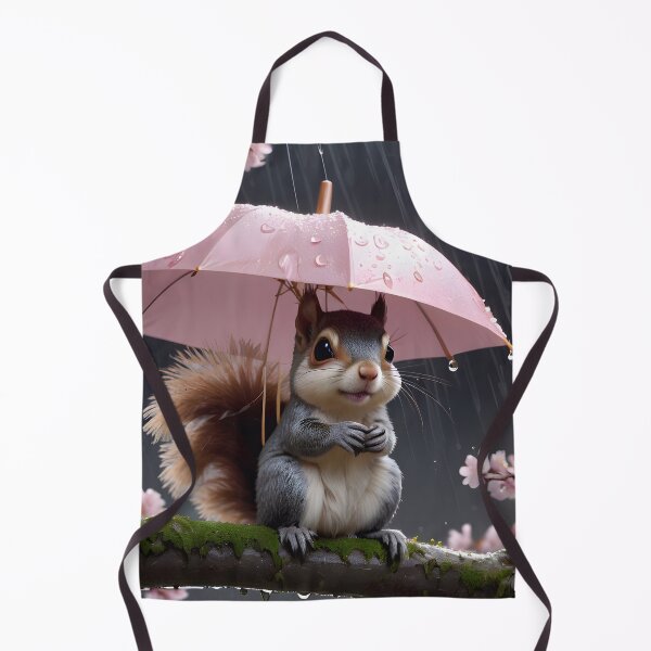 Item preview, Cute Squirrel In The Rain designed and sold by TheArtOfPat.