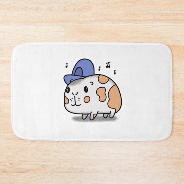 Item preview, Guinea pig in a baseball hat designed and sold by jazzydevil.