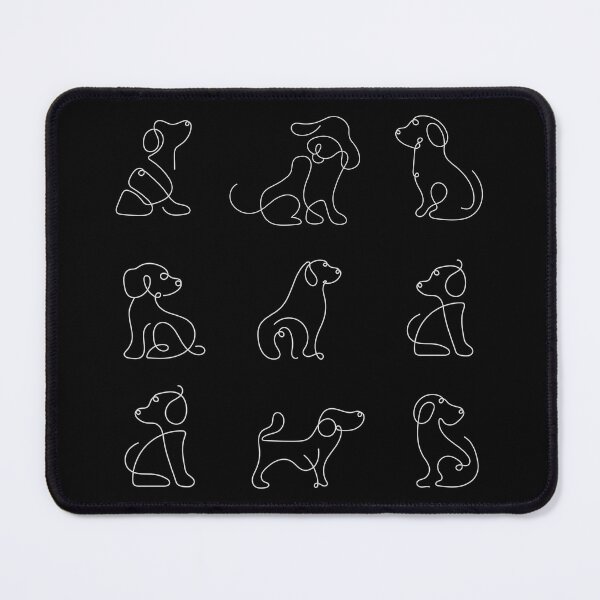 Item preview, Dog Line Art - Dog Lovers designed and sold by patternjp.